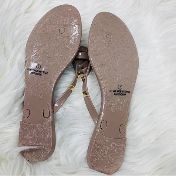 Nude studded sandal - Picture 6 of 6